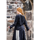 Mittelalter Bluse "Tilda" Schwarz