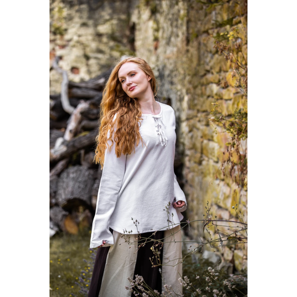 Mittelalter Bluse "Tilda" Weiß