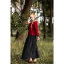 Mittelalterbluse "Edith"Rot
