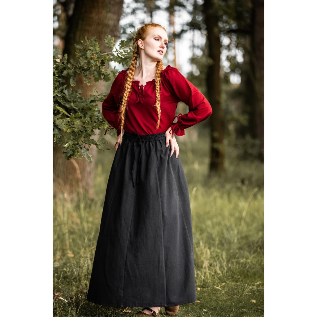 Mittelalterbluse "Edith"Rot