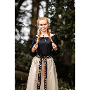 Mittelalterbluse "Edith" Schwarz