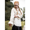 Mittelalterbluse "Morgan" Natur
