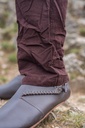  Leinenhose "Asmund" Dunkelbraun