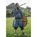  Leinenhose "Asmund" Dunkelbraun