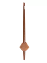 Mittelalterlicher Handspindel mit Tonwirtel