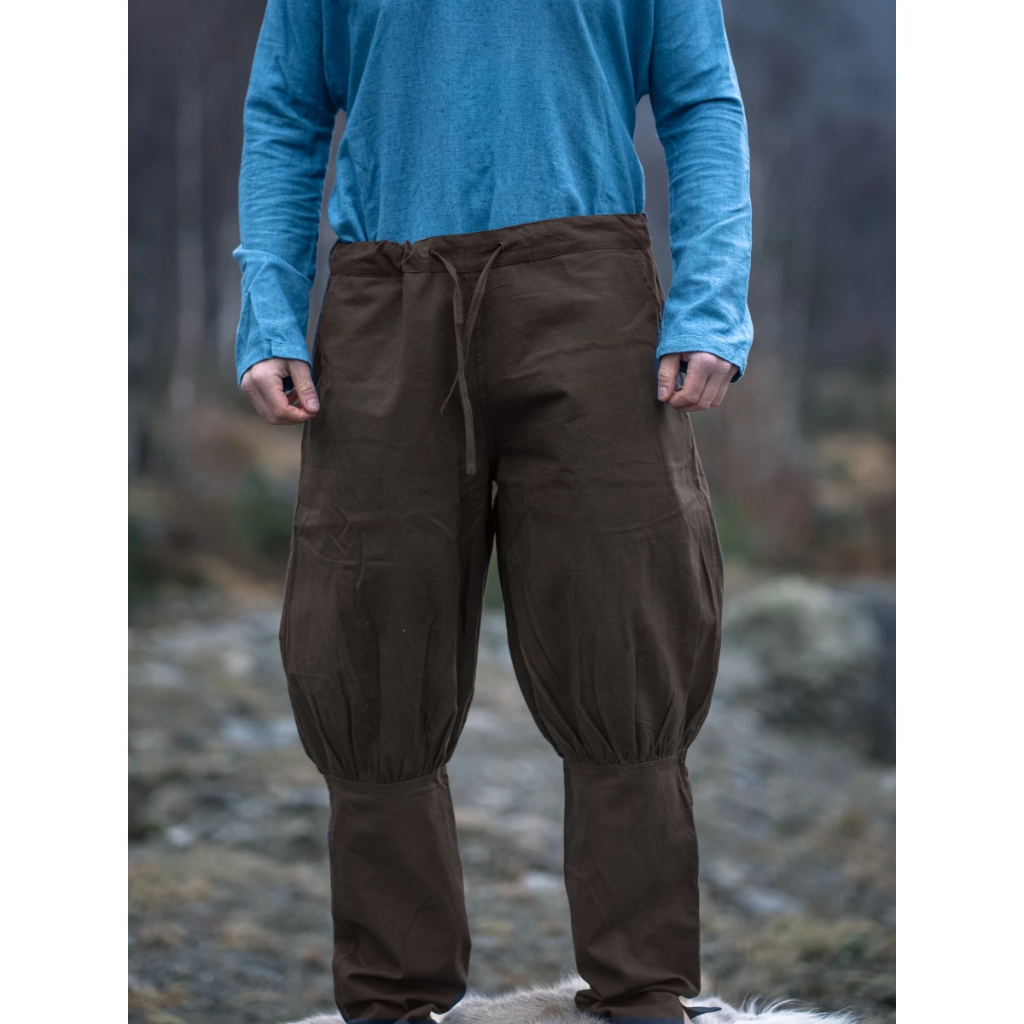 Wikinger Hose Rushose "Kjell" Braun
