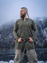 Wikinger Leinentunika "Ragnar" Olivgrün