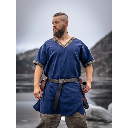 Wikinger Tunika kurzam "Loki" Blau