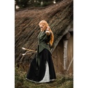 Mittelalter Rock "Elise" Schwarz/Natur