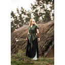 Mittelalter Rock "Elise" Schwarz/Natur