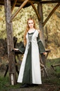 Mittelalter Kleid Amalia Natur/Grün