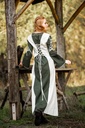 Mittelalter Kleid Amalia Natur/Grün