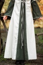 Mittelalter Kleid Amalia Natur/Grün