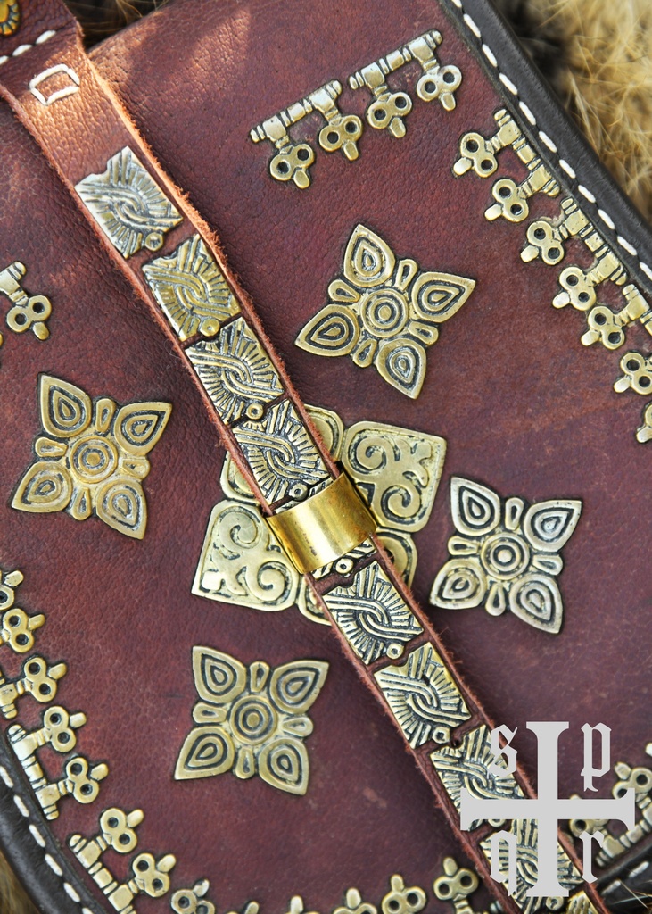 Birka Tasche, Wikinger-Gürteltasche aus Leder