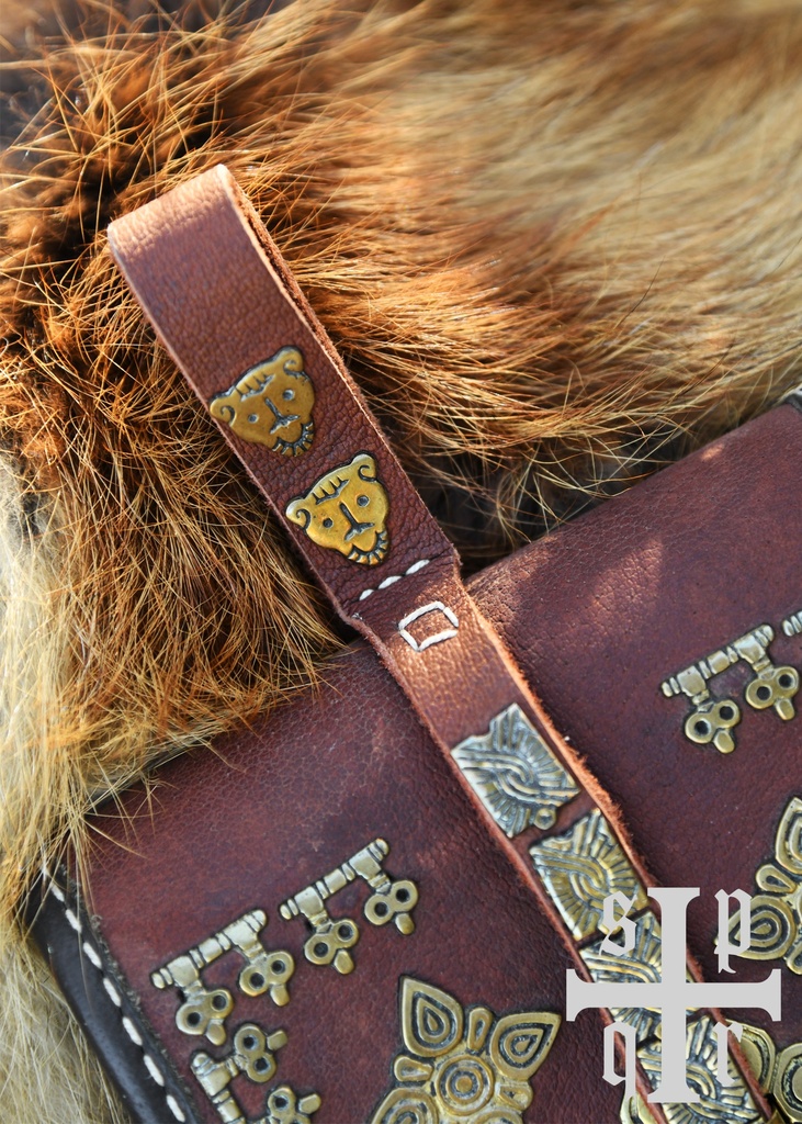 Birka Tasche, Wikinger-Gürteltasche aus Leder