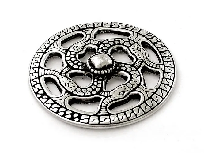 Alemannische Zierscheibe - Anhänger Schmuck Mittelalter Larp
