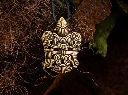 Geflügelter Mann von Uppakra Amulett Bronze