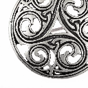 Keltische Brosche "Triskelion"