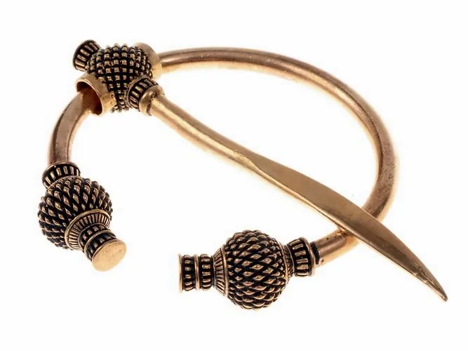 Replik einer kleinen Distelfibel Wikinger Schmuck