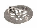 Scheibenfibel aus Norwegen im Borrestil Bronze
