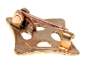 Rautenfibel aus Uppåkra Wikingerfibel Bronze