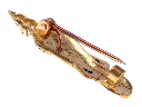 Rabenfibel aus Uppåkra Wikingerfibel Bronze