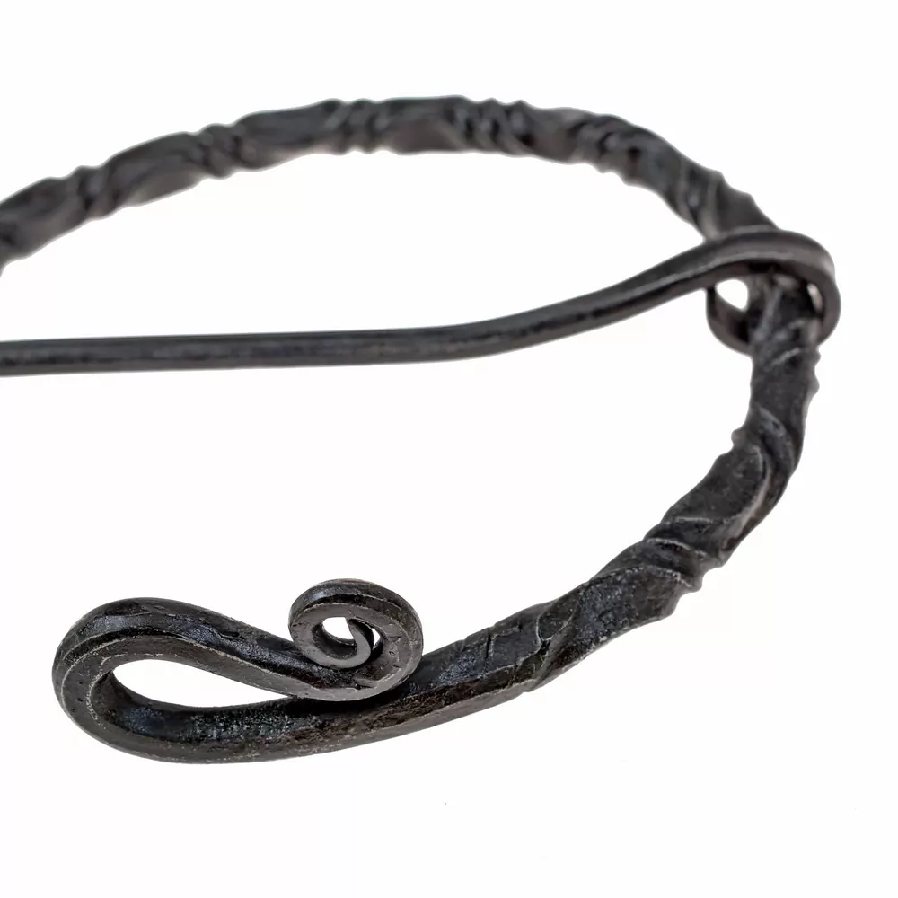 Große Wikinger-Fibel aus Eisen - 8,5 cm