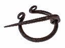 Geschmiedete Wadenwickel-Fibel 2,5 cm