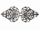 Renaissance-Gewandschließe "Floral"