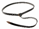 Spätrömischer Ledergürtel mit Bronze-Schnalle – 2 cm Breite, Replik aus dem 4. Jahrhundert