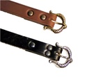 Wikinger-Gürtel aus Leder - 2 cm