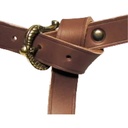 Wikinger-Gürtel aus Leder - 2 cm