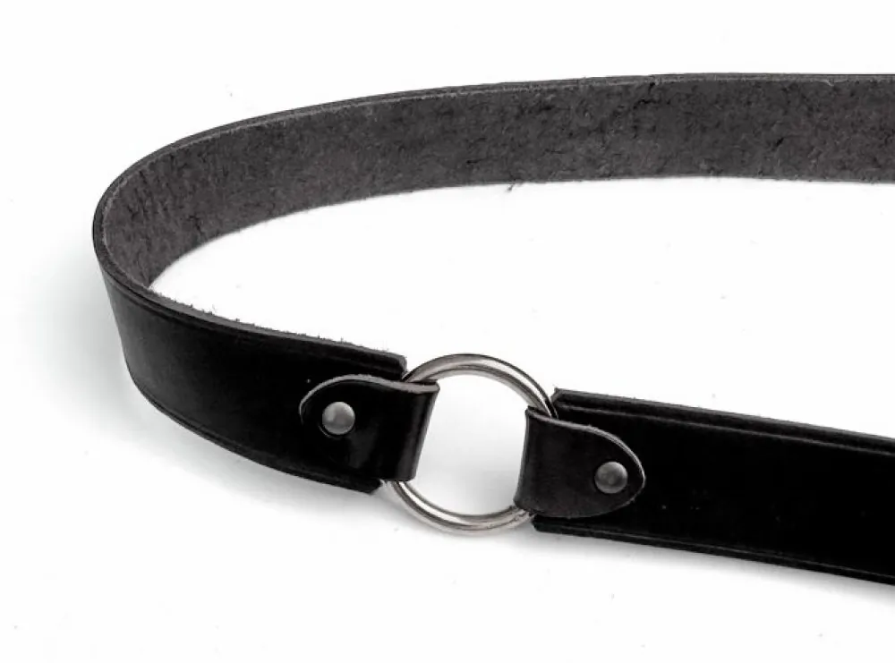 Eisenzeitlicher Ringgürtel 3 cm Kernleder