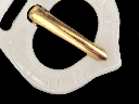 Mittelalterliche Knochen-Schnalle - 1,8 cm