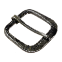 Geschmiedete Schnalle / Rechteck - für 2,5 cm