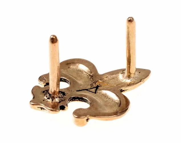 Riemenbeschlag "Fleur de Lys"