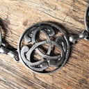 Kettengürtel, TRISKEL, eisenfarben