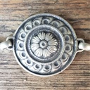 Kettengürtel, SCHILDWALL,Fb:silber