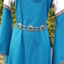 Kettengürtel, Runenkreise, messingfarben