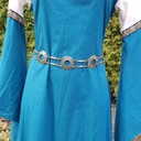 Kettengürtel, Runenkreise, messingfarben