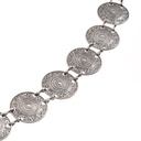 Kettengürtel Herja, silberfarben