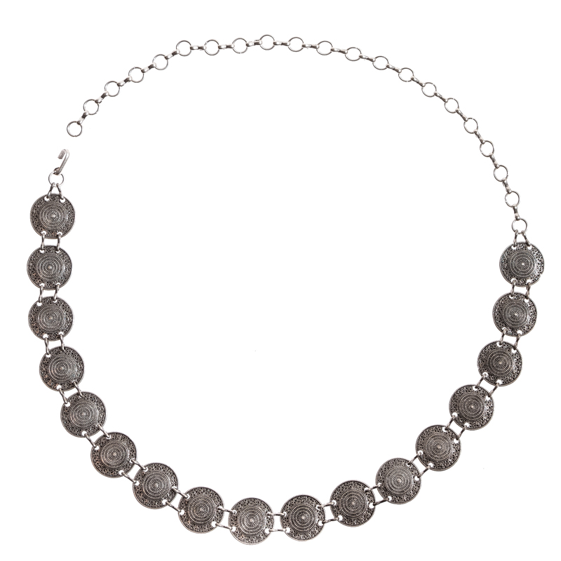 Kettengürtel Herja, silberfarben