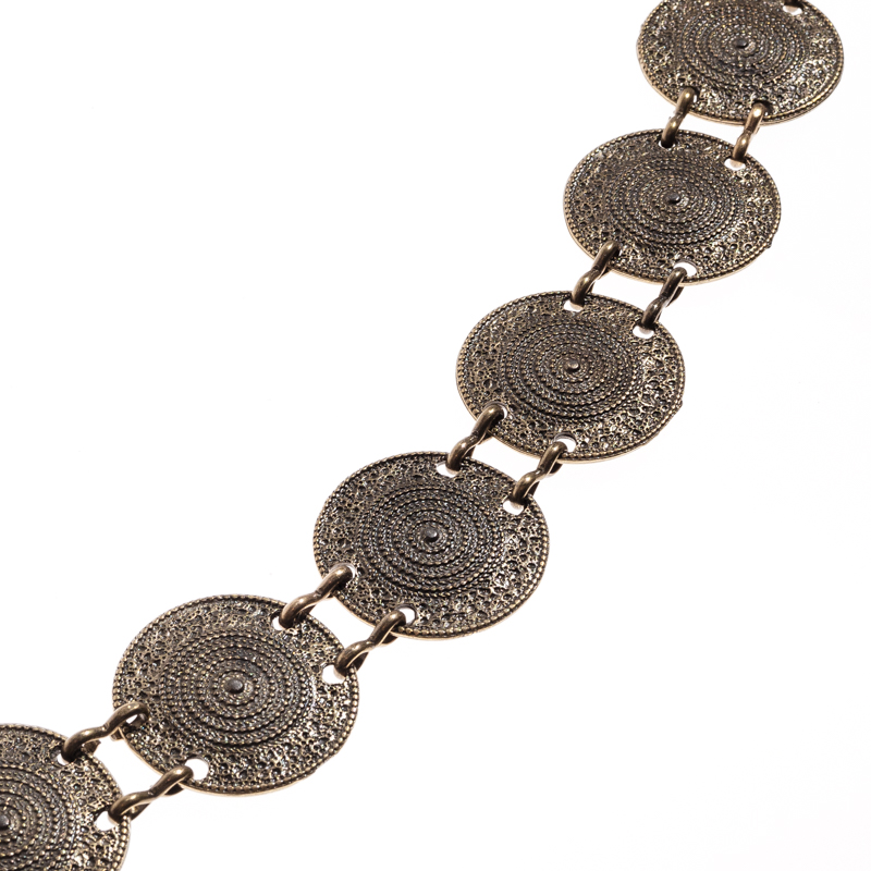 Kettengürtel Herja, messingfarben