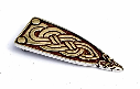 Borrestil Wikinger Riemenzunge für 3 cm Gürtel - Mittelalter, Reenactment und Larp