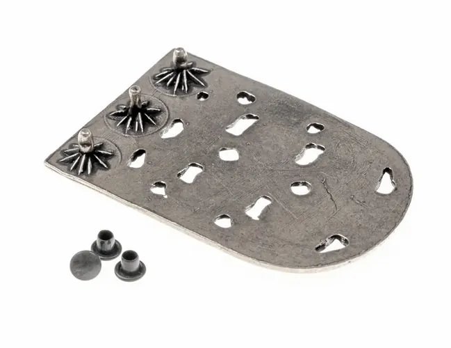 Wikinger-Riemenende "Rygge" / 4,5 cm