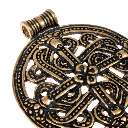 Rundes Amulett im Borrestil
