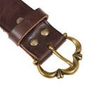 Mittelalterlicher Ledergürtel - 4 cm 1