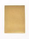 Rechteckige Messingscheibe 4 x 3 x 0,2 cm 1