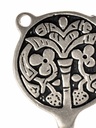 Wadenwickel-Haken mit Floralmotiv - Paar 2