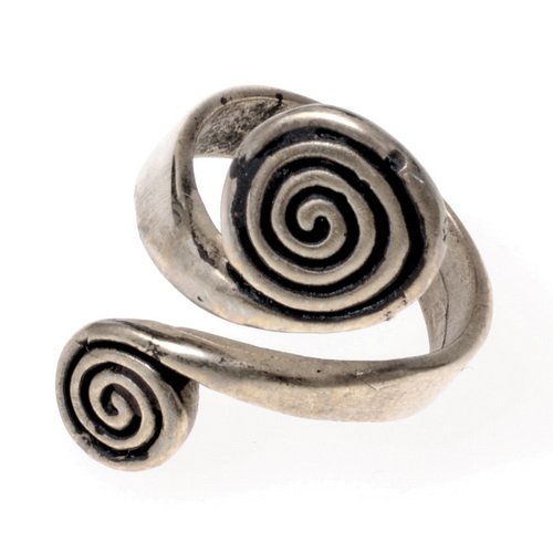Wikinger-Fingerring 'Spirale' 1